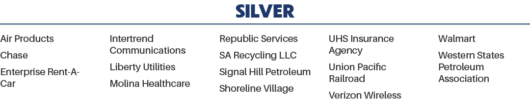 Silver Air Products Chase Enterprise Rent A Car Intertrend Communications Liberty Utilities Molina Healthcare Republi...
